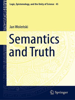 cover image of Semantics and Truth
